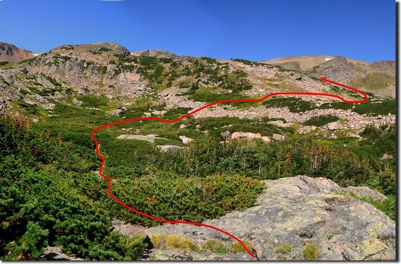 The wetland below Iceberg Lake (1)