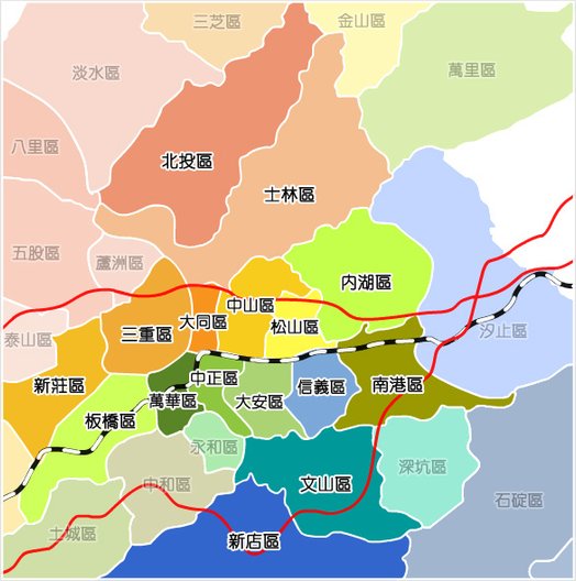 台北市地圖