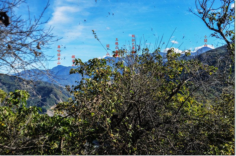 囉囉埔山頂東北眺群山 1-1