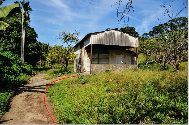 江西寮山工寮登山口