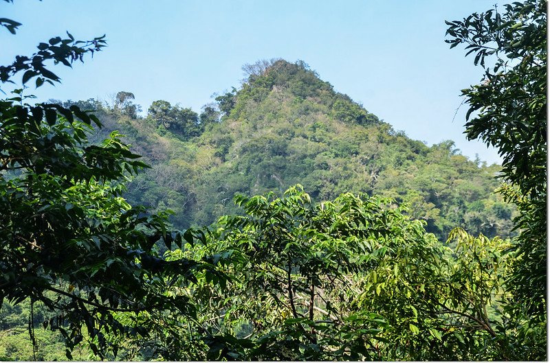 阿里關山產道北望尖山