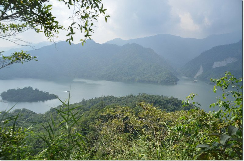 火燒寮山俯瞰曾文水庫