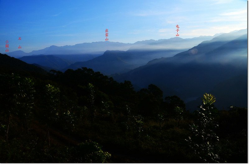 南真我山產道東北展望 3-1