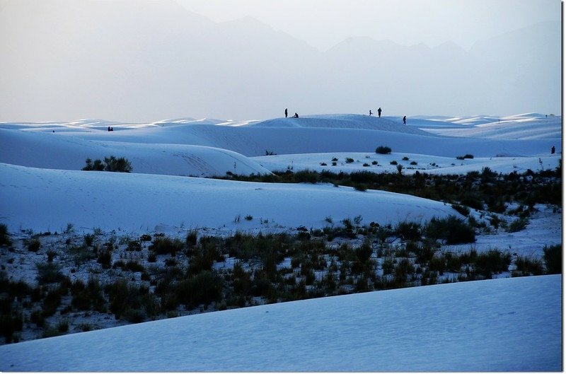 Sunset at White Sands National Monument 2