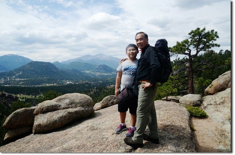 Taken from Lumpy Ridge Trail viewpoint 3