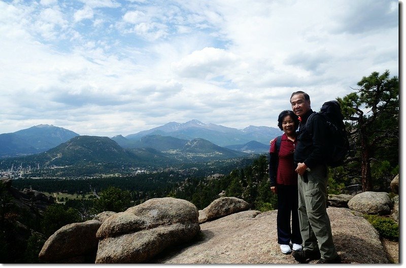 Taken from Lumpy Ridge Trail viewpoint 4