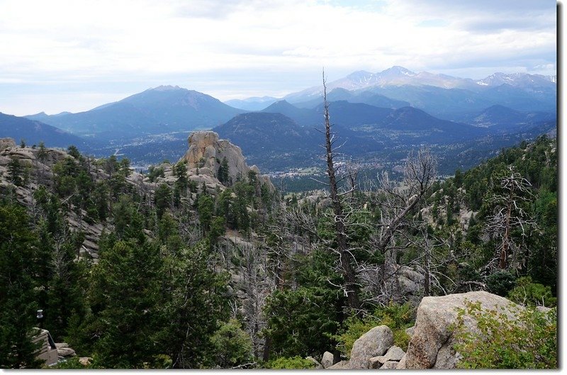 Looking toward Longs Peak from Lumpy Ridge Trail 1