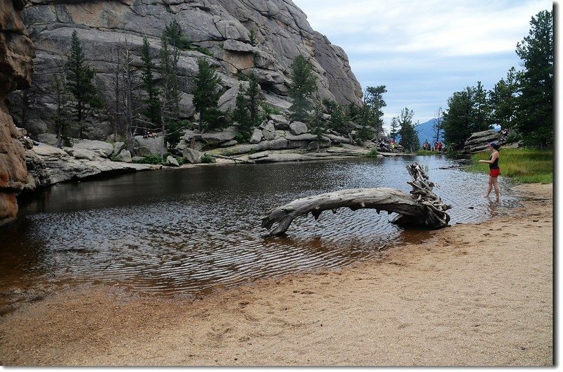 Sandy beach on the north side 2