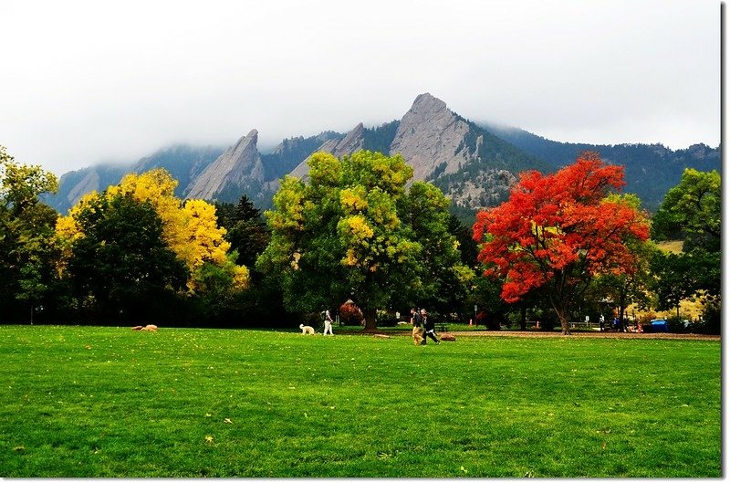 Chautauqua Park in Fall 4