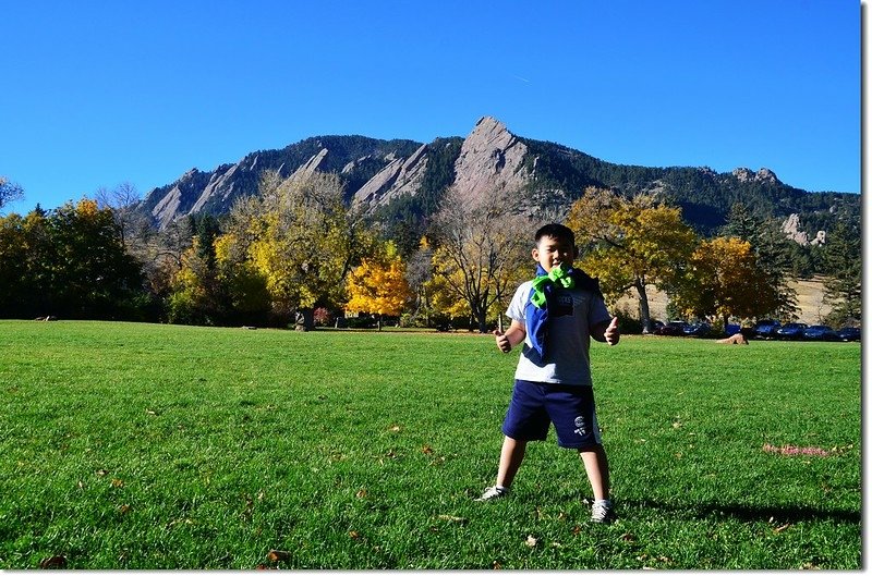 Chautauqua Park in Fall 1