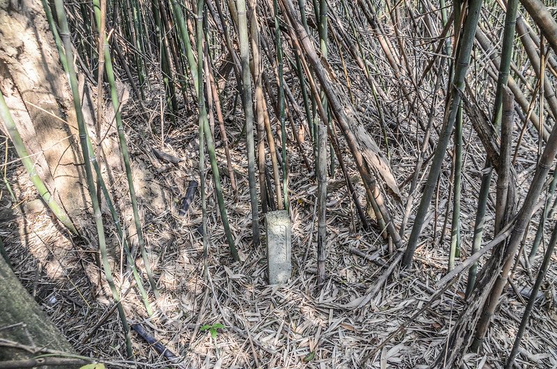 大坪窩山山頂土地界標