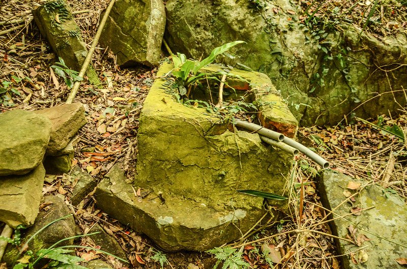 豬老束山乾溪溝取水集水坑