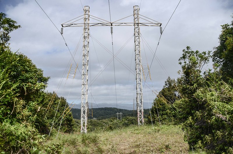 “楓港-九鵬線080輸電線路”輸電塔