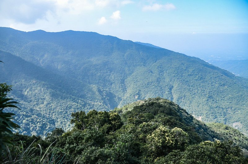 俯瞰登山路徑