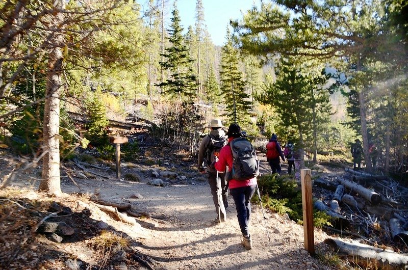 Herman Gulch &amp; Watrous Gulch Trail junction