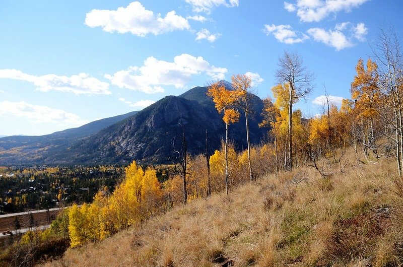 Looking south to Peak 1 from Lily Pad Lake Trail (2)