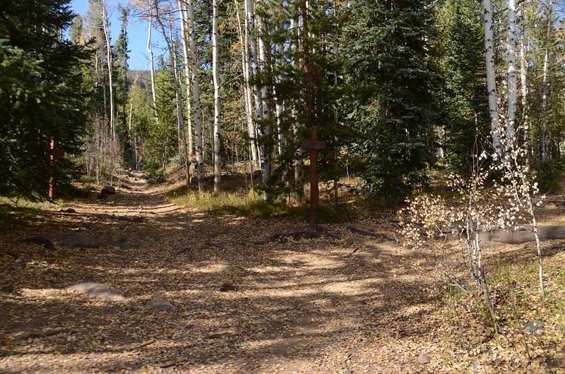 Meadow Creek Trail &amp; Lily Pad Lake Trail junction