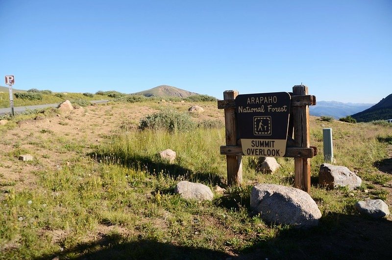 Guanella Pass summit overlook