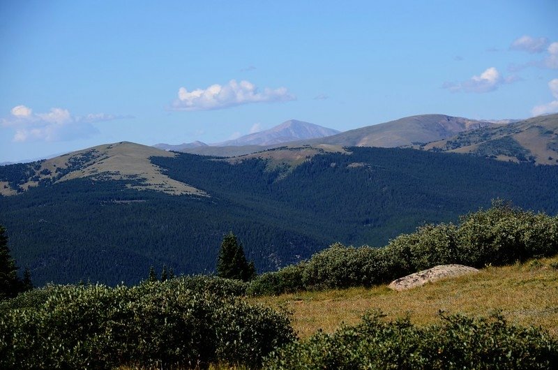 Mount Silverheels from Geneva Mountain trail