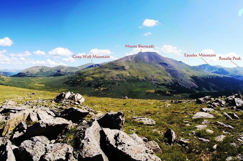 Looking northeast to mountains from Geneva Mountain&apos;s first subpeak (1)-1