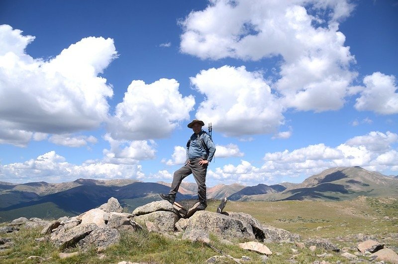 On the summit of Geneva Mountain (1)