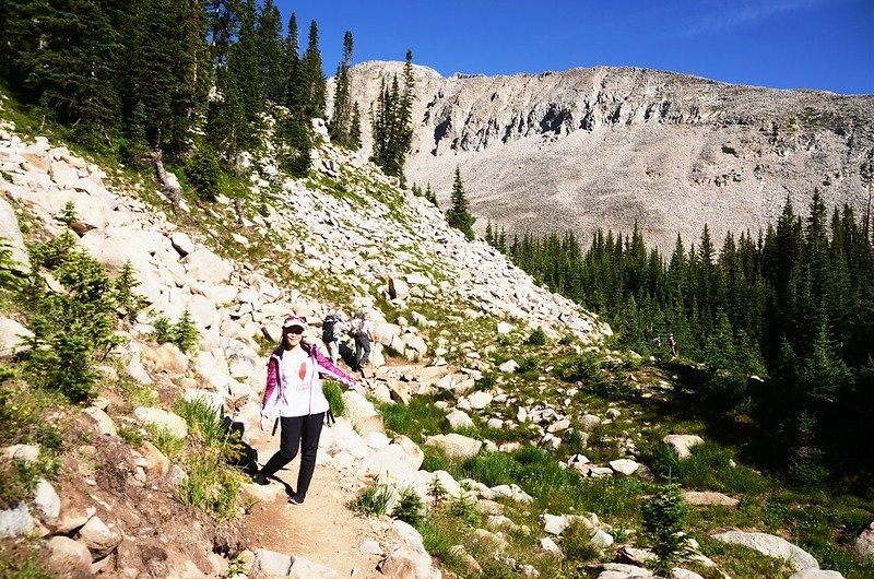 Blue Lake Trail (rocky area)