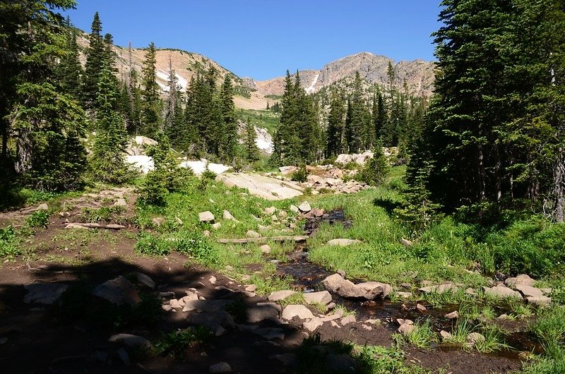 South Crater Lake outlet