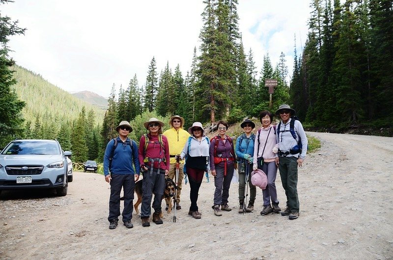 Butler Gulch Trail、Jones Pass Trail intersection (1)