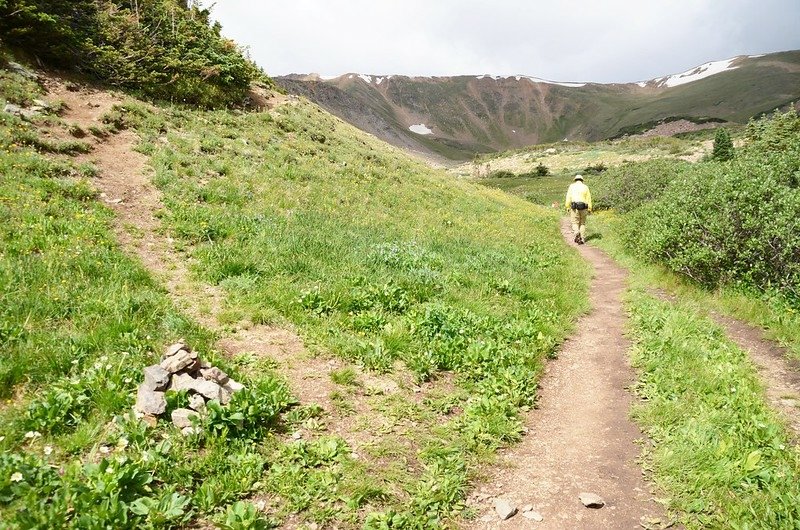 Butler Gulch Trail fork