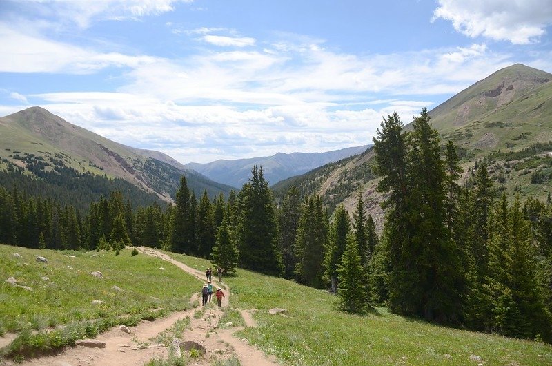 Valley views at Herman Gulch