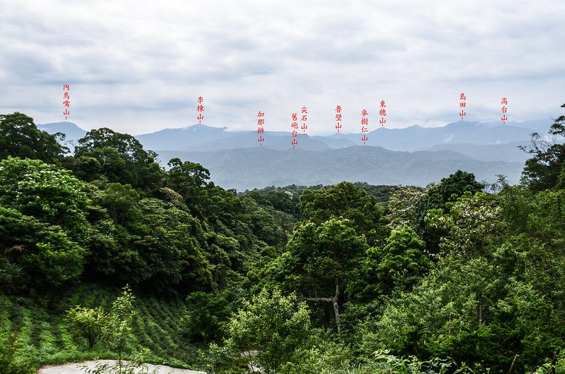 雞寮坑山東南邊展望