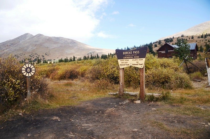 Boreas Pass summit, Continental Divide (1)