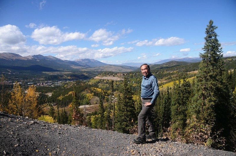 Looking down at Breckenridge from Rock Cut Viewpoint (1)