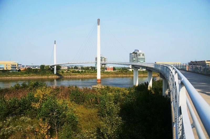 Bob Kerrey Pedestrian Bridge Omaha, NE (6)