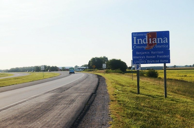 US 30 Indiana Welcome Sign (4)