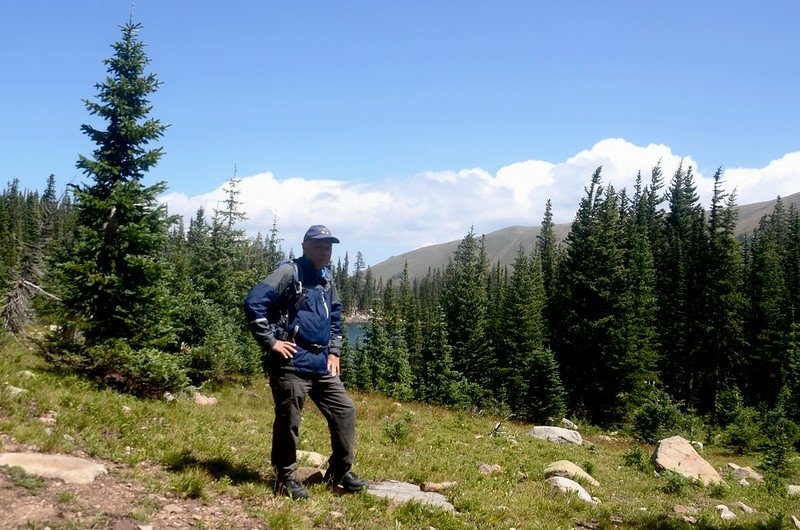 Taken from Lower Rogers Pass Lake above (3)