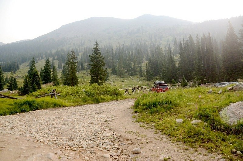 Crossing West Fork Clear Creek