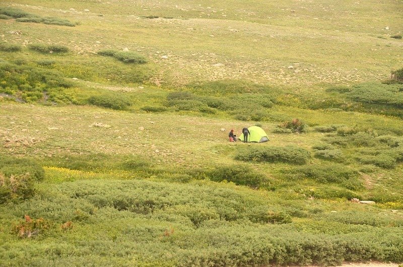 Camping sit along Jones Pass Trail (3)