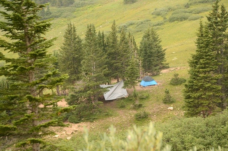 Camping sit along Jones Pass Trail (2)