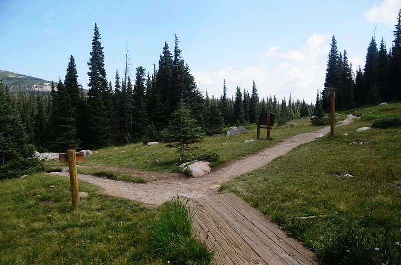 Jean Lunning Trail &amp; Niwot Cutoff Trail junction