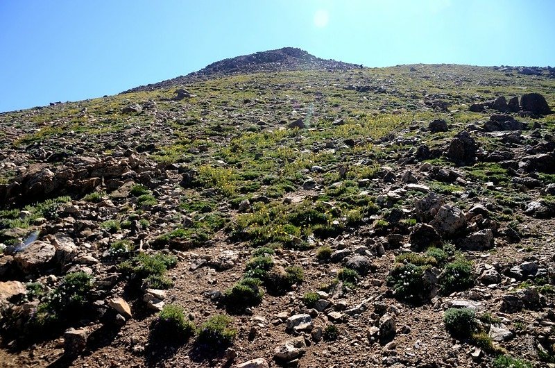 False summit of Mount Belford (1)