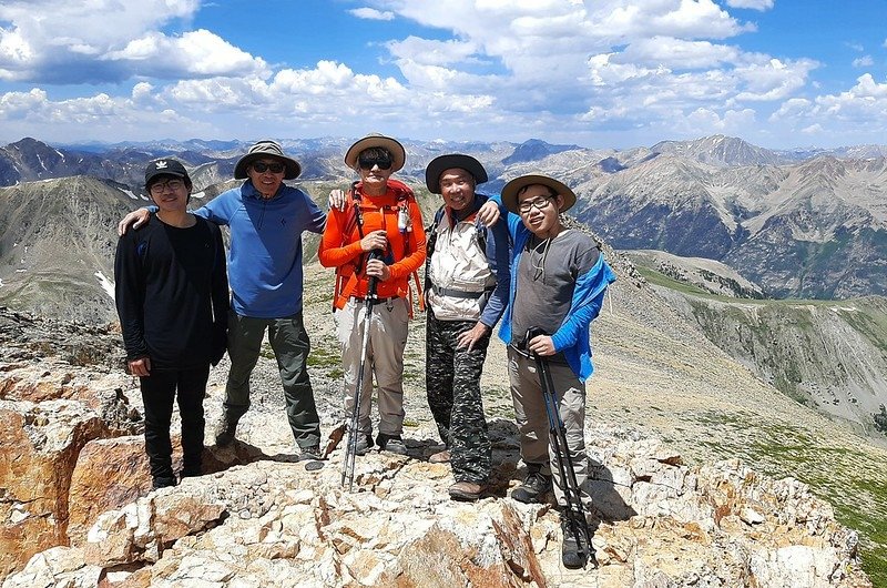 On the summit of Mount Belford (3)