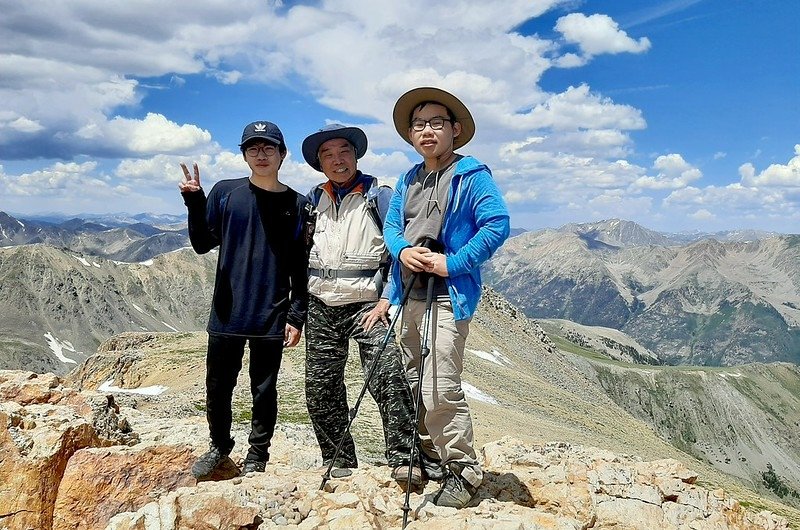 On the summit of Mount Belford (4)