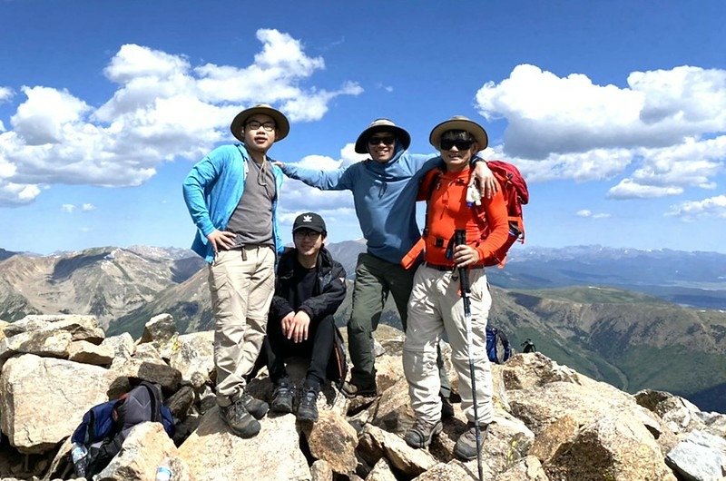 On the summit of Mount Oxford (1)