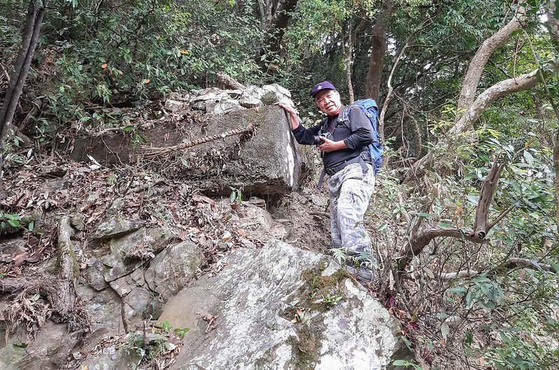 就卡固來社橋墩座遺址 (3)
