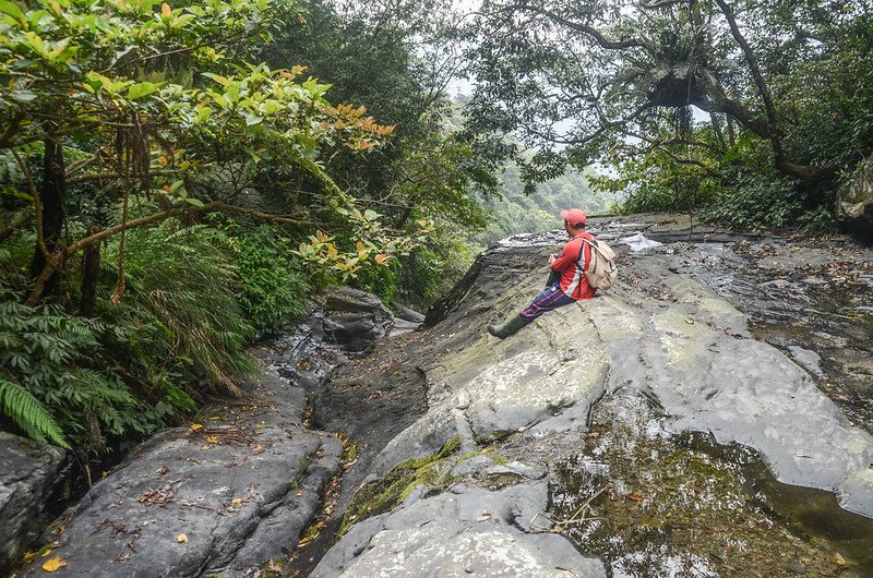 萬安溪支流大岩盤溪谷 (2)