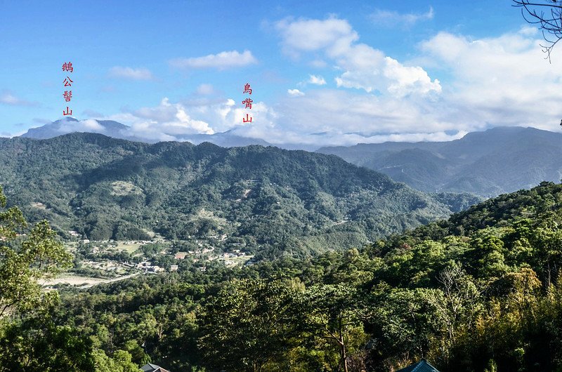 象、神稜線東南遠眺鵝公髻山、鳥嘴山等五峰天際線 (2)