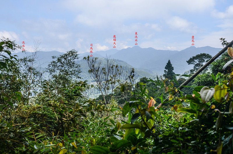 細道邦山1305峰東北望群山  1-1