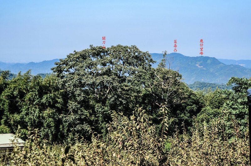 南勢山產道西邊俯瞰關刀山、菜壽凸等山 1-1