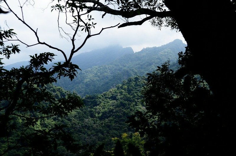 象山山頂東北眺馬克連稜